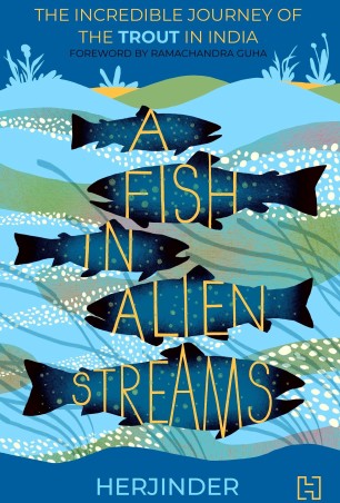 Book cover number 1 for A Fish In Alien Streams written by Herjinder published by Hachette