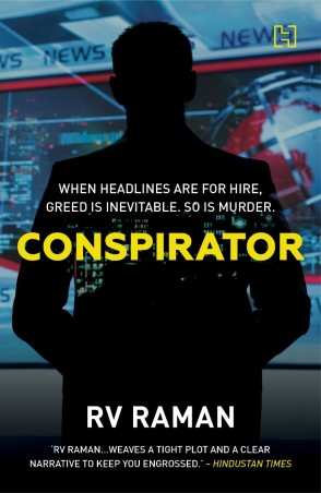 Book cover number 1 for Conspirator written by R. V. Raman published by Hachette