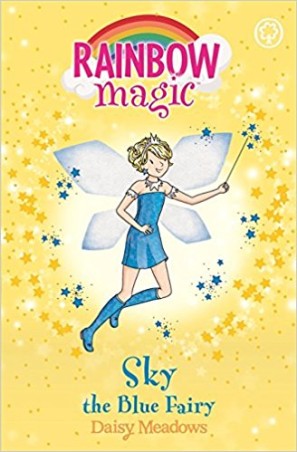 Book cover number 1 for Rainbow Magic 5 : Sky The Blue Fairy written by Daisy Meadows published by Hachette