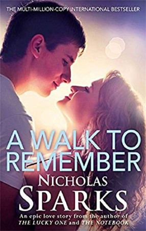 Book cover number 1 for A Walk To Remember written by Nicholas Sparks published by Hachette
