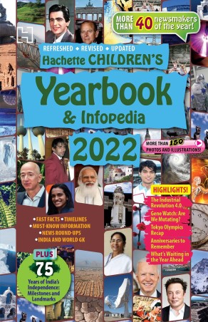 Book cover number 1 for Hachete Children's Yearbook & Infopedia 2022 written by NA published by Hachette
