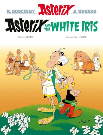 Book cover number 1 for Asterix & The White Iris written by R. Goscinny, A. Uderzo published by Hachette