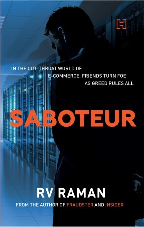 Book cover number 1 for Saboteur written by R. V. Raman published by Hachette