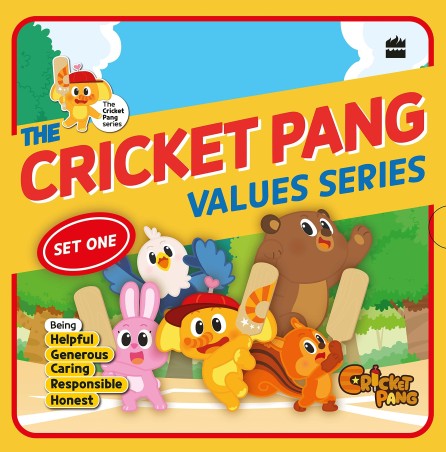 Book cover number 1 for The Cricket Pang Values Series (Set One) written by NA published by Harper Collins Publishers