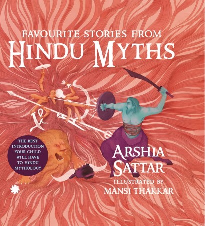 Book cover number 1 for Favourite Stories From Hindu Myths written by Arshia Sattar published by Harper Collins Publishers