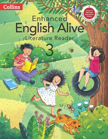 Book cover number 1 for Enhanced English Alive Literature Reader 3 (NEP 2020) written by NA published by Harper Collins Publishers