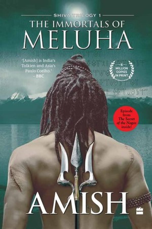 Book cover number 1 for The Immortals Of Meluha written by Amish Tripathi published by Harper Collins Publishers
