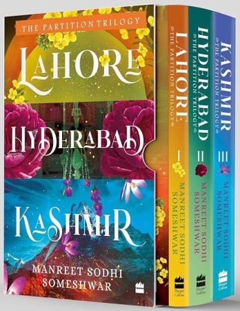 Book cover number 1 for The Partition Trilogy : Lahore, Hyderabad, Kashmir written by Manreet Sodhi Someshwar published by Harper Collins Publishers