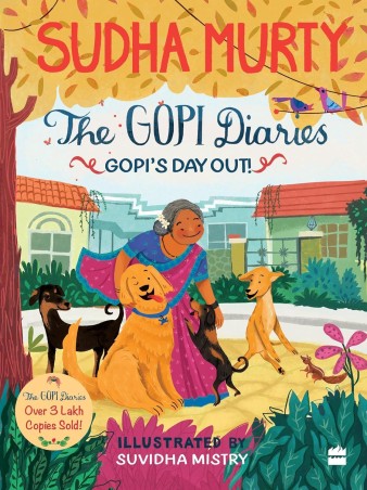 Book cover number 1 for The Gopi Diaries : Gopi's Day Out! written by Sudha Murty published by Harper Collins Publishers