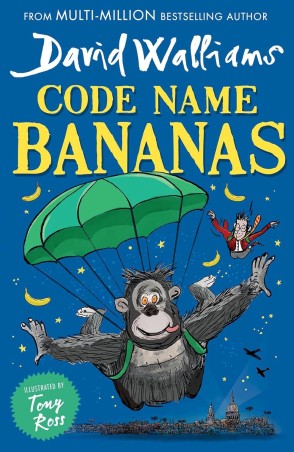 Book cover number 1 for Code Name Bananas written by David Walliams published by Harper Collins Publishers