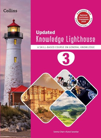 Book cover number 1 for Collins Updated Knowledge Lighthouse 3 (NCF 2023) Preparatory Stage written by Seema Chari published by Harper Collins Publishers
