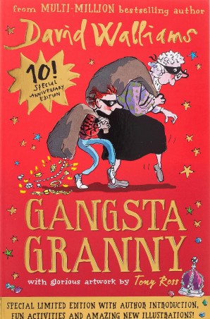 Book cover number 1 for Gangsta Granny written by David Walliams published by Harper Collins Publishers