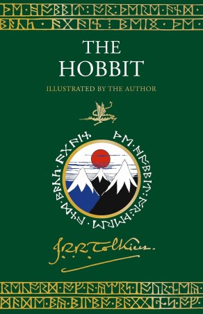 Book cover number 1 for The Hobbit written by J. R. R. Tolkien published by Harper Collins Publishers