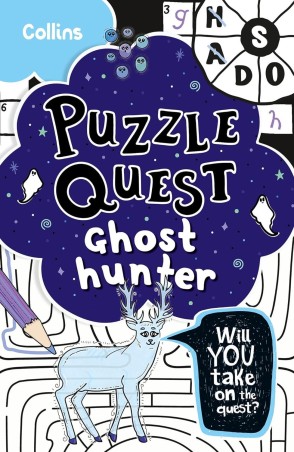 Book cover number 1 for Puzzle Quest Gost Hunter written by NA published by Harper Collins Publishers