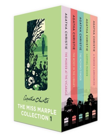 Book cover number 1 for The Miss Marple Collection 1 written by Agatha Christie published by Harper Collins Publishers