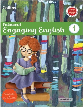 Book cover number 1 for Collins Enhanced Engaging English 1 (NCF 2023) Foundational Stage written by Somali Mitra published by Harper Collins Publishers