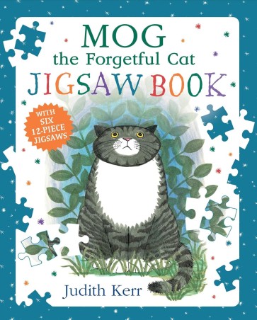 Book cover number 1 for Mog The Forgetful Cat Jigsaw Book written by Judith Kerr published by Harper Collins Publishers