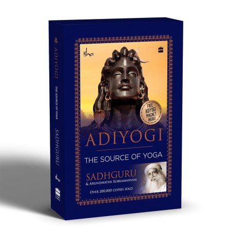 Book cover number 1 for Adiyogi : The Source of Yoga written by Sadhguru published by Harper Collins Publishers