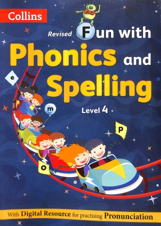 Book cover number 1 for Collins Fun With Phonics And Spelling Level 4 written by NA published by Harper Collins Publishers