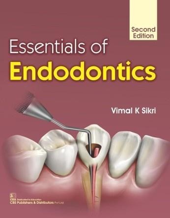 Book cover number 1 for Essentials Of Endodontics written by Vimal K Sikri published by CBS Publishers & Distributors Pvt. Ltd.