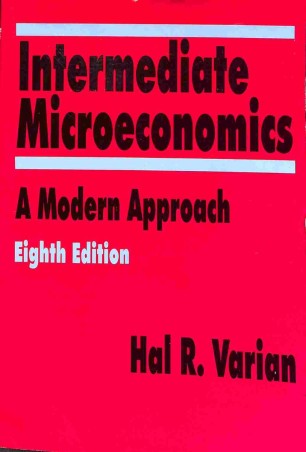 Book cover number 1 for Intermediate Microeconomics : A Modern Approach written by Hal R. Varian published by East-West Press Private Limited