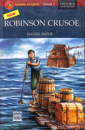 Book cover number 1 for Robinson Crusoe written by Daniel Defoe published by Oxford University Press