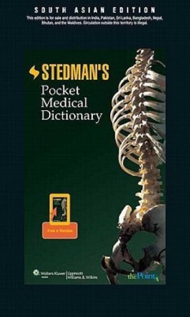 Book cover number 1 for Stedman's Pocket Medical Dictionary written by NA published by Wolters Kluwer