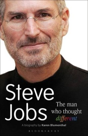 Book cover number 1 for Steve Jobs : The Man Who Thought written by Karen Blumenthal published by Bloomsbury Publishing
