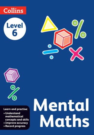 Book cover number 1 for Collins Mental Maths Level 6 written by NA published by Harper Collins Publishers