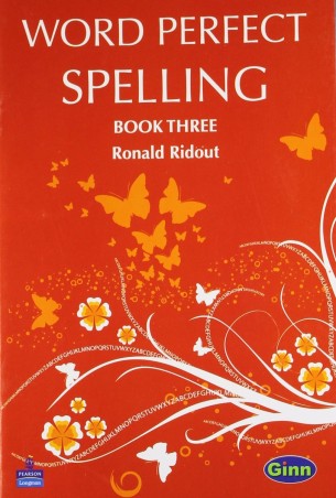 Book cover number 1 for Word Perfect Spelling Book 3 written by Ronald Ridout published by Ginn