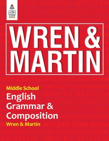 Book cover number 1 for Middle School English Grammar & Composition written by P. C. Wren, H. Martin published by Blackie ELT Books