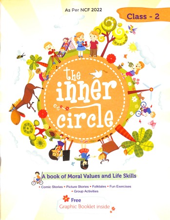 Book cover number 1 for The Inner Circle Class 2 (A Book Of Moral Values And Life Skills) NCF 2020 written by NA published by Good Luck Publishers Limited