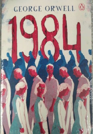 Book cover number 1 for 1984 written by George Orwell published by Penguin Books