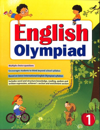 Book cover number 1 for English Olympiad Part 1 written by NA published by Book Club