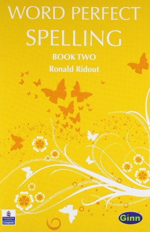 Book cover number 1 for Word Perfect Spelling Book 2 written by Ronald Ridout published by Ginn