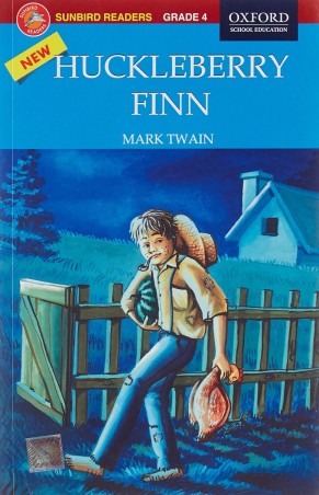 Book cover number 1 for Huckleberry Finn Grade 4 written by Mark Twain published by Oxford University Press