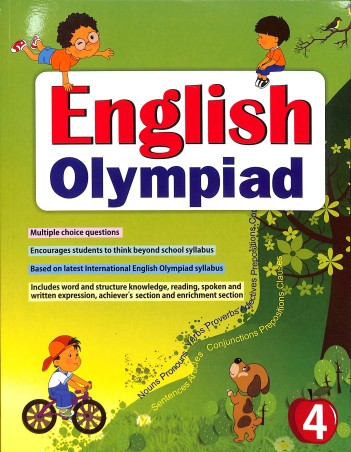 Book cover number 1 for English Olympiad Part 4 written by NA published by Book Club