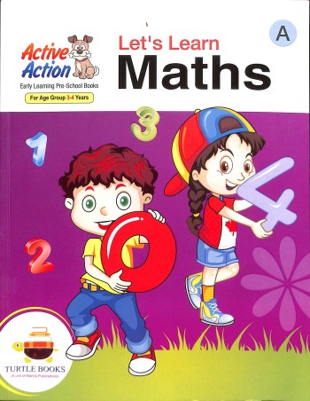 Book cover number 1 for Let's Learn Maths - A written by Ekta Mishra, Geetika Bhalla published by Turtle Books Pvt. Ltd.