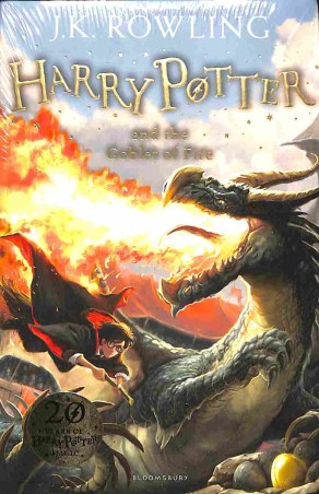 Book cover number 1 for Harry Potter And The Goblet Of Fire written by J. K. Rowling published by Bloomsbury Publishing