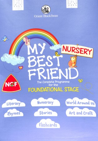Book cover number 1 for My Best Friend - Nursery (Foundational Stage) Set Of 6 Books & Flashcards written by NA published by Orient BlackSwan