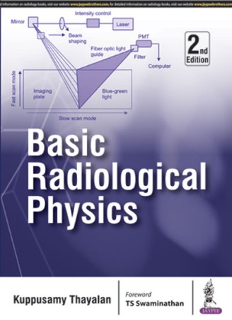 Book cover number 1 for Basic Radiological Physics written by Kuppusamy Thayalan published by Jaypee Brothers Medical Publishers (P) Ltd.