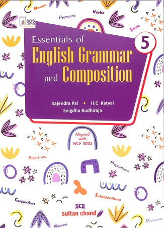 Book cover number 1 for Essentials Of English Grammar And Composition 5 (NCF 2023) written by NA published by Sultan Chand & Sons (P) Ltd