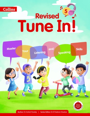 Book cover number 1 for Revised Tune In! Class 5 (NEP 2020) written by NA published by Harper Collins Publishers