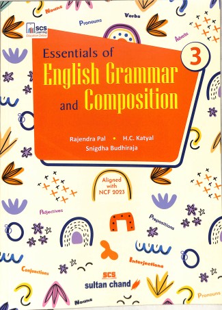 Book cover number 1 for Essentials Of English Grammar And Composition 3 (NCF 2023) written by NA published by Sultan Chand & Sons (P) Ltd