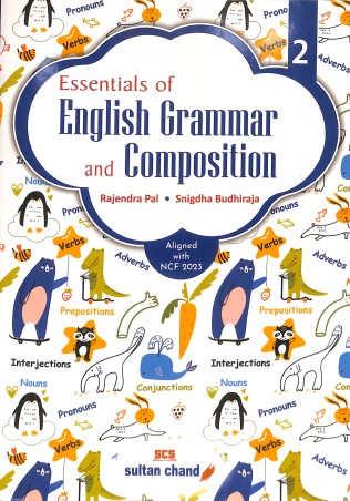 Book cover number 1 for Essentials Of English Grammar And Composition 2 (NCF 2023) written by NA published by Sultan Chand & Sons (P) Ltd