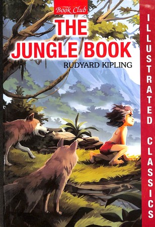 Book cover number 1 for The Jungle Book written by Rudyard Kipling published by Book Club