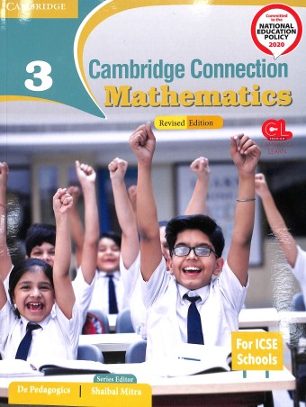 Book cover number 1 for Cambridge Connection Mathematics 3 (CISCE) NEP 2020 written by NA published by Cambridge University Press
