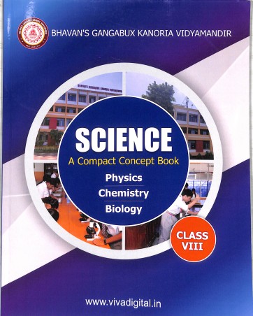 Book cover number 1 for Science 8 (A Compact Concept Book - Physics, Chemistry, Biology) written by NA published by Viva Education