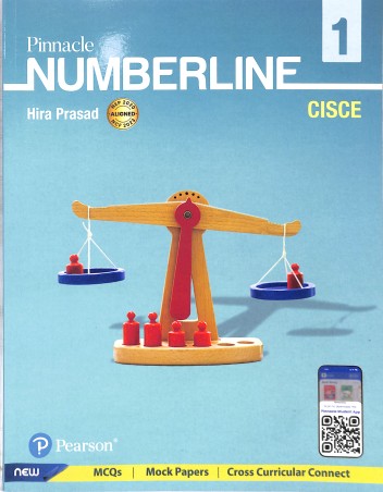 Book cover number 1 for Pinnacle Number Line 1 (CISCE) NEP 2020 / NCF 2023 written by Hira Prasad published by Pearson Education