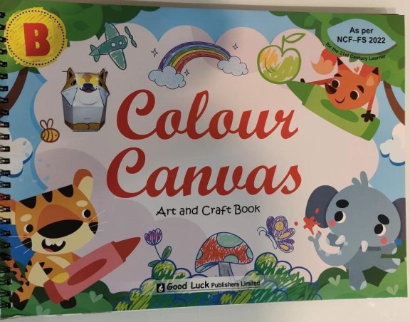 Book cover number 1 for Colour Canvas B (NCF FS 2022) written by NA published by Good Luck Publishers Limited
